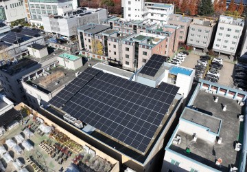 2025/11대구 맥스에너지솔루션 신사옥 옥상 태양광발전소  64.68kW발전용 태양광 55.68 kW / 가정용 태양광 9kW자사 직영 발전소