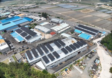 2025 / 05경주 천북면 지붕 태양광발전소 시공 + 지붕 은회색 홑강판 시공대진하이텍(주) 1,2,3호 태양광  662.94kW [1호 204.47  /  2호 210.82  /  3호 247.65]